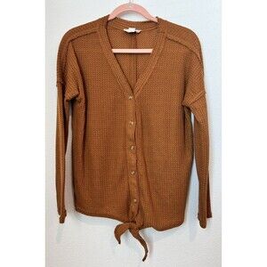 Love Riche Brown Button Down Shirt